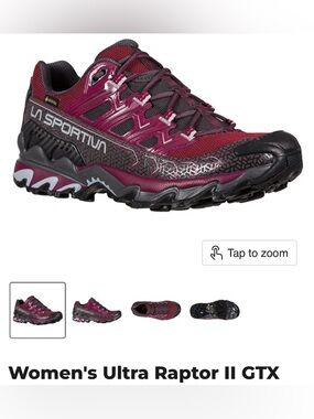 W7 - La Sportiva Ultra Raptor II GTX mountain hiking shoes
